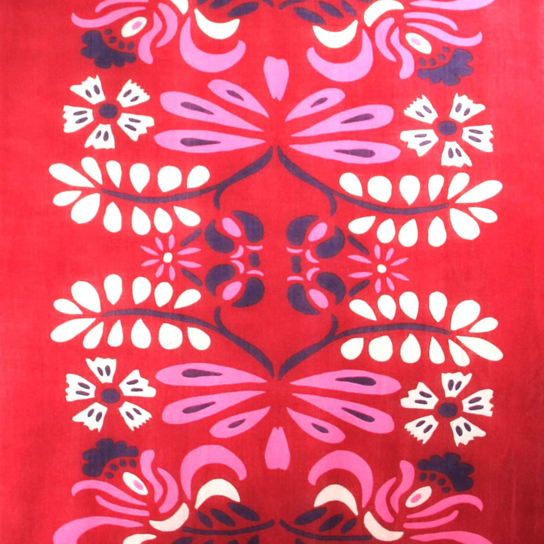 LES BELLES VAGABONDES Echarpe Laine Yvonna Rouge
